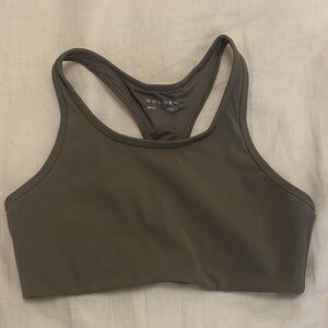 Aritzia Golden Sports Bra - size medium